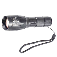 HENRAY 極鋒強光合金多功能手電筒, 1100流明亮度, IPX6生活防水, 5段燈光模式, 1個