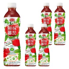 愛之味 鮮採番茄綜合蔬菜汁, 530ml, 5瓶