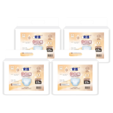 YUICARE 育護 成人拉拉褲, 4包, 15片, M(85~135cm)