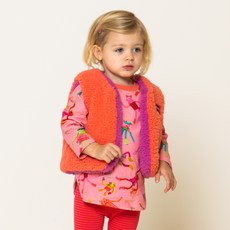 Oilily 女童 Cuz 雙面穿背心 OKDFEVT002A