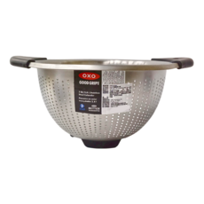 OXO 不鏽鋼瀝水籃 3QT / 2.8L, 28.1 x 24.3 x 13.6cm, OX0101040A, 1個