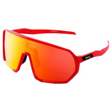 BMC BASEBALL MEMBERS CLUB Longthos Light眼鏡 9407-F04, 紅（鏡框）+紅鏡（鏡片）