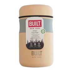 BUILT 食品保溫瓶 473ml 不鏽鋼材質, 療癒粉, 1個