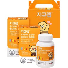 gQ lab 乳酸菌綜合維他命咀嚼錠 60g 60粒 2入+禮盒, 1組