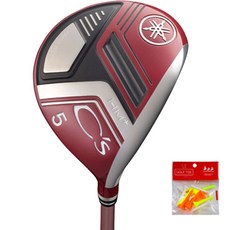 야마하 여성용 2022년 씨즈 HM+ 페어웨이우드 레드 3번 + 마야골프티, L, 16.5도