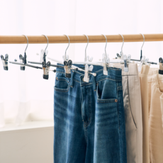 ABbox 夾式褲架, 黑色, 10個