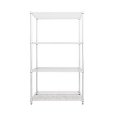 dayneeds 日需百備 荷重型 鎖管 四層架 鐵力士架 收納層架 展示架 層架 鐵架, 電鍍, 4層