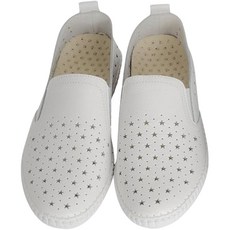 쿠키세븐 스타 펀칭 레더 슬립온 P6473