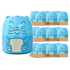 小麥購物 馬桶潔廁寶 C521 海洋香型, 160g, 18個