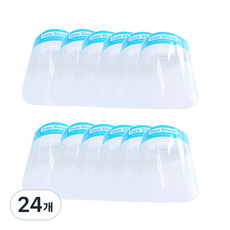 아동 페이스쉴드, 1개입, 24개, 블루