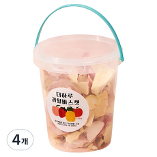 THE HARU FOODS 水果籃冷凍乾燥水果脆片4種混合, 120g, 4個