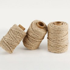 Gaembuji 黃麻繩 6mm, 單一顏色, 200m