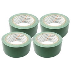 엠파이어 고급형 컬러 면테이프 48mm x 20m 녹색, 4개