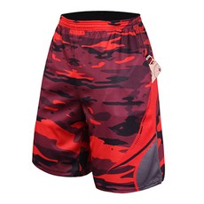 남성용 다양한 패턴 무늬 빅사이즈 스포츠 반바지