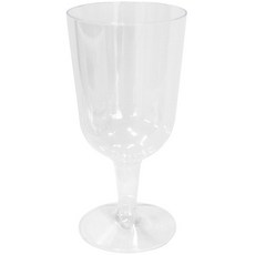 PARTYSHOW 派對展示塑膠紅酒杯, 10入, 180ml