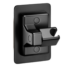 한봄누리 각도조절 샤워기 벽걸이 거치대, 블랙