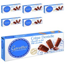 Gavottes Crepes Dentel Chocolat Les, 90g, 6個