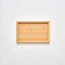 테르 직사각 대나무 쟁반, 우드, 1개