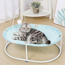 세이펫 고양이 해먹 침대, 민트, 1개