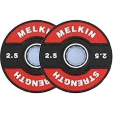 멜킨스포츠 바벨 프리미엄 CPU우레탄 원판 50mm 중량 역기 데드리프트 2.5kg, 혼합색상, 2개
