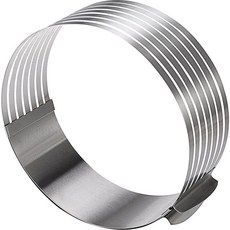 B Home Baking 可調節尺寸圓形慕斯圈 6層切片器, 1個