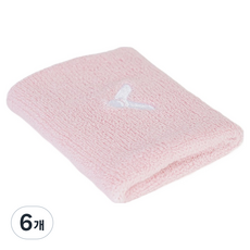 빅터 남녀공용 스포츠 엑세서리 손목밴드 SP123, I Pink, 6개