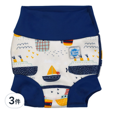 Splash About Happy Nappy 3D游泳尿布褲 L 海洋探險家, 6~12個月, 3件