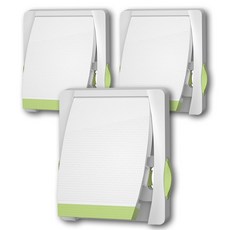 Harico 窗戶安全鎖 綠色, 3個