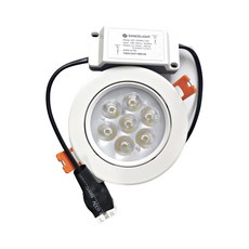 DANCELIGHT 舞光 5W微笑R3崁燈 60K 7吋 白色, 1個