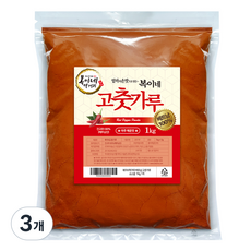 복이네먹거리 베트남 고춧가루 소스용, 1kg, 3개