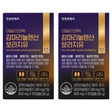데일리코어 감마리놀렌산 보라지유, 60정, 2개