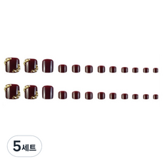 비투윈 패디팁 세트, 5세트, 럭셔리 와인 젤타입