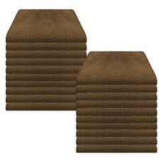 World Clean 多功能超細纖維抹布 小型 棕色, 20個