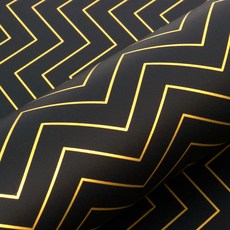 Design Lab Sevron 捲筒包裝紙, 1個, 黑色