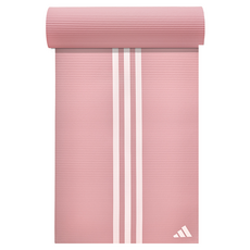 adidas 愛迪達 柔軟防滑瑜珈墊, 迷霧粉, 1個