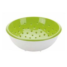 tescoma Vita 過濾籃+洗滌籃, PP塑料, 直徑31cm, 耐熱100度C, 冷藏冷凍, 收納31 x 13cm 內徑28cm, 1個