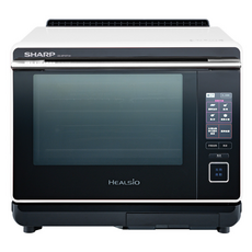 SHARP 夏普 HEALSiO 水波爐 AX-XP10T(W) 30L, 智慧烹調功能, 內建4種食譜, 上烤下蒸設計, AX-XP10T-W