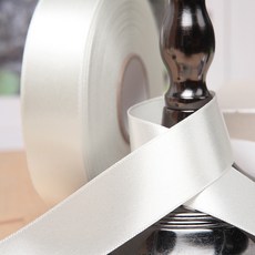 포장넷 공단 기본 리본끈 25mm, 백아이보리, 45m, 1개