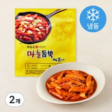 석관동떡볶이 마늘듬뿍맛 (냉동), 520g, 2개