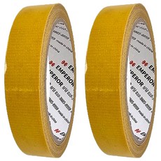 EMPIRE Bounsan Trading Company 多用途超強纖維網雙面膠帶 2cm x 20m, 2個, 單色