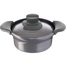 Tefal 法國特福 電磁爐適用Gourmet系列鈦塗層雙耳淺湯鍋+鍋蓋, 1入, 18cm