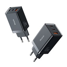 Mcdodo 麥多多 GaN5 Pro PD3.0 PPS 65W 超高速迷你3孔多功能充電器 CH-1571, 黑色, 1個