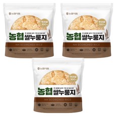 밥심 국산 쌀누룽지, 700g, 3개