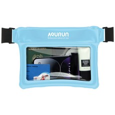 aqurun 防水單肩包 WP-SB30, 1個, 藍色