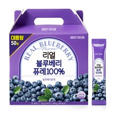어바웃네이처 대용량 리얼 블루베리 퓨레 100%, 1kg, 1개