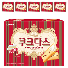 크라운 쿠크다스 화이트, 289g, 6개