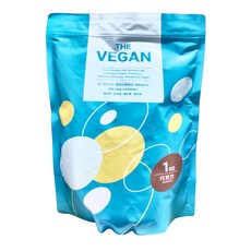 THE VEGAN樂維根 巧克力-1KG 純素蛋白飲品 健身營養補充, 1包