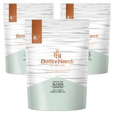 베티나르디 자스민차 리필 지퍼백, 125g, 1개입, 3개