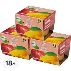 네츄럴누바 유기농 생과일 퓨레, 망고, 18개, 100g