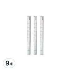 ibis 防切割安全鋼質Plus直尺 50cm, 9個, 混合顏色